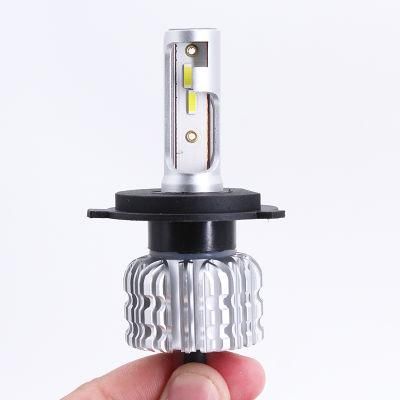Fanless S1 K1 LED H4 Hb2 Headlight High Low Auto Light