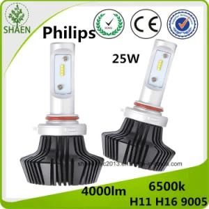 Two Methods for Installation 4000lm*2PCS G7 LED Car Headlight