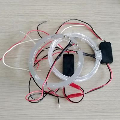 Lightech Cheap LED Halo Ring 3inch 95mm White Blue Yellow Red Green Angel Eye Light