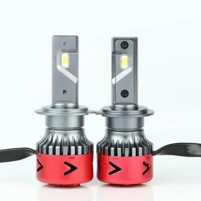 V11s New K1 Auto Car LED Bulbs 12V 24V LED Light Cheap Fanless K1 9004 9006 9005 H4 H7 LED Headlights