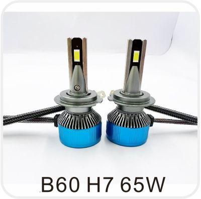 2022 New Triple Release System 130W 12000lm Car LED Headlight H4 Ai EMC Canbus LED Headlights for Jeep BMW Mercedes Benz B60 H7