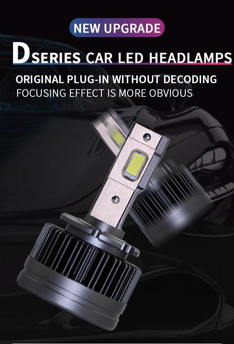 Weiyao D5s LED Headlight Bulb 4500lm 6000K Motorcycle Mini LED Headlight LED Car D5s