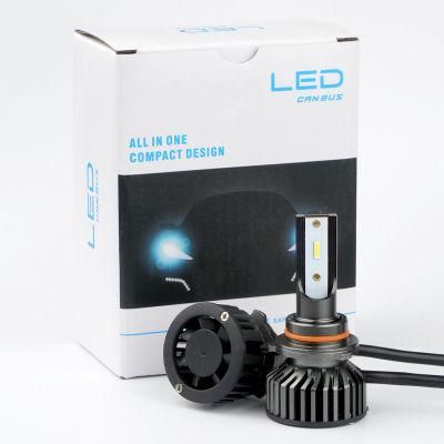 Hot Sale 12V LED Lights 24V Car 9005 9006 Bulb 48W for Turbo Fan LED H7 H4 LED Bulb for Auto Cars