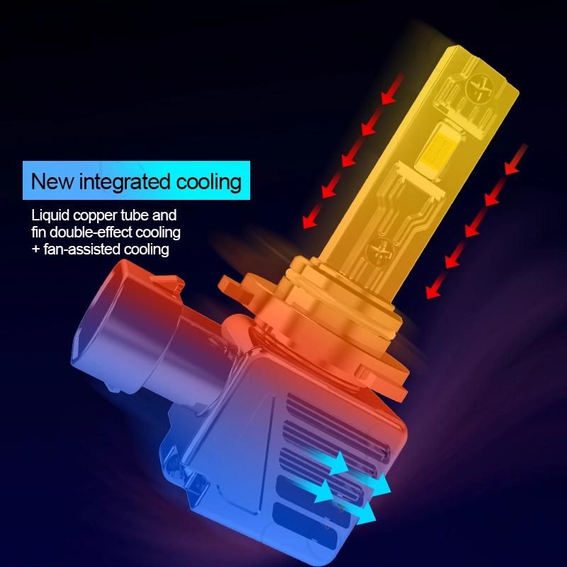 Conpex Wireless 37W Csp Small Size H7 LED Headlight Bulb