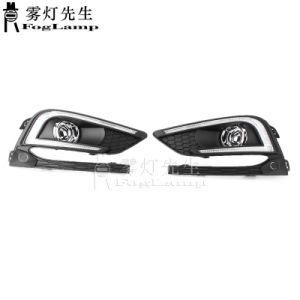 2PCS Car LED Daytime Running Light for Chevrolet Cruze 2017 2018 Auto Fog Light Lamp DC 12V