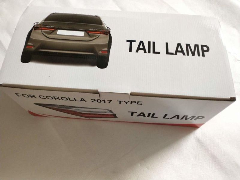 Auto Tail Lamps with LED for Corolla 2017 Middle East
