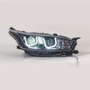 Auto Parts Car Accessories Auto Light Car LED Lamps Auto Headlight Bixenon Projector Lens Car LED Headlight for Toyota 2013 Yaris