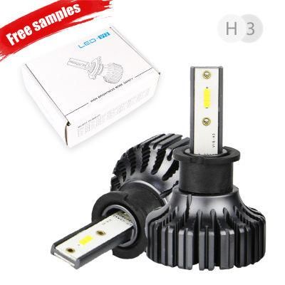 V13 High Power Super Bright 40W Car H7 LED 4500lumen Auto Head Lamp H3 LED Headlight Bulbs