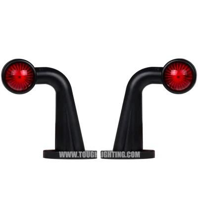 E-MARK 12V/24V Red White LED Revere Light for Trucks
