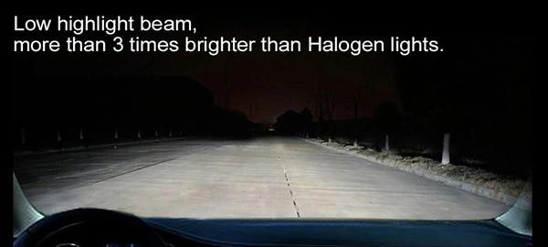 Super Bright Phi-Zes X3 H4 Hi/Low 6000lm LED Car Headlight