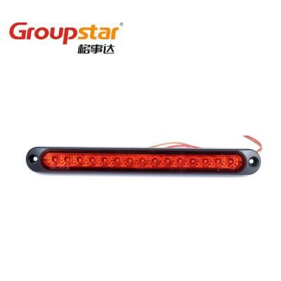 Car Accessories10-30V Caravan RV Coach Trailer UV PC Stripe Brake Stop Tail Light