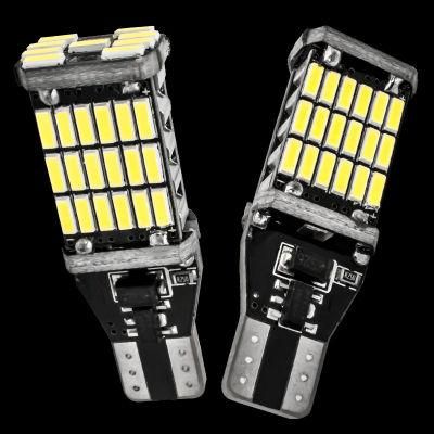 T10 T15 W5w W16W Canbus T15 4014 45SMD W5w LED Canbus Error Free Auto Car LED Lamp Canbus LED Light