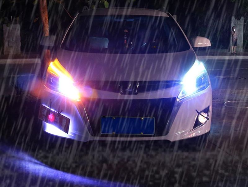 LED 12V Police Flashing Warning LED Rear Brake Stop LED Lights Strobe Light Lamp Police Lights