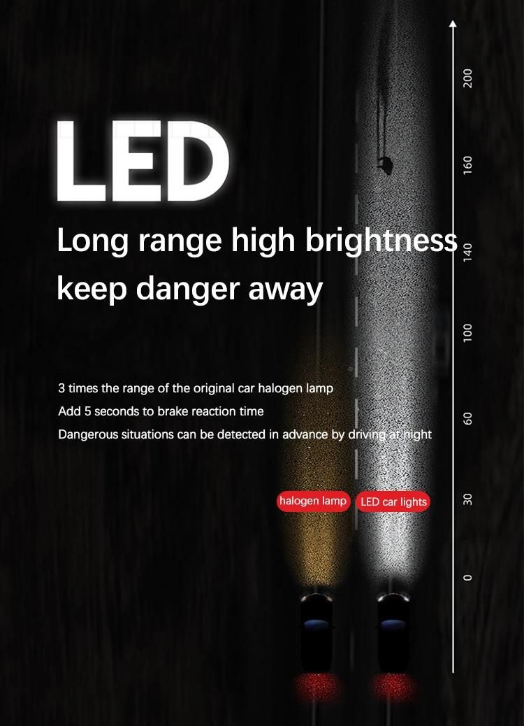 Super Bright High Low Beam 20000lm 110W 9005 Hb3 H1 H11 880 LED Headlight Bulbs H7 H4 Auto Car G10 H4 H7 LED Headlight