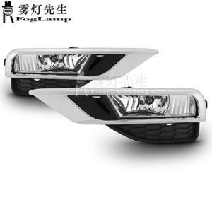 Chrome Fog Light Grill for Honda Cr-V CRV 2015 2016 RM1 RM2 RM3 RM4 Front Bumper Fog Lamp Hood Trim Cap Fog Lights Frame