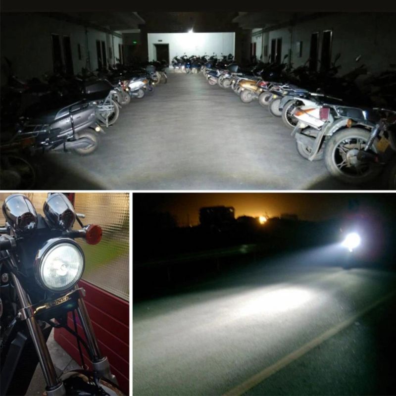 Motorcycle Fog Light Auto 6000K H7 H4 P15D LED Motorcycle Light