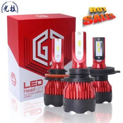 LED Headlight K5 Auto Lamp H13 9005 Hb3 9006 Hb4 LED H4 Car Bulb 6500K Csp Chip 50W 8000lm