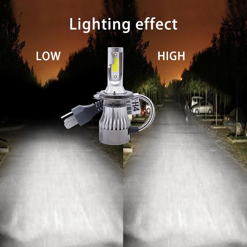 Lightech K3 H4 LED Replacement Headlight Bulbs