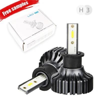 Auto Lamps 4500lm Csp Chips Mini Size Canbush3 LED Light Car Headlight Bulb