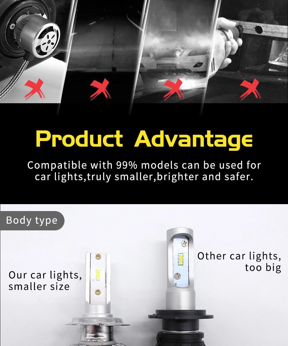 K1 Automotive LED Car Light H1 H3 H7 H8 H9 H11 Auto LED Headlights