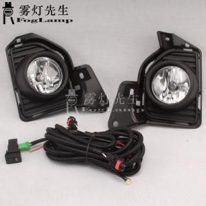 High Quality Chrome Spot Fog Lamp Assembly Kit for Toyota Hiace Commuter 2014-on Brightness Halogen Fog Light