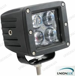 20W 4D Lens LED Work Light for off Road