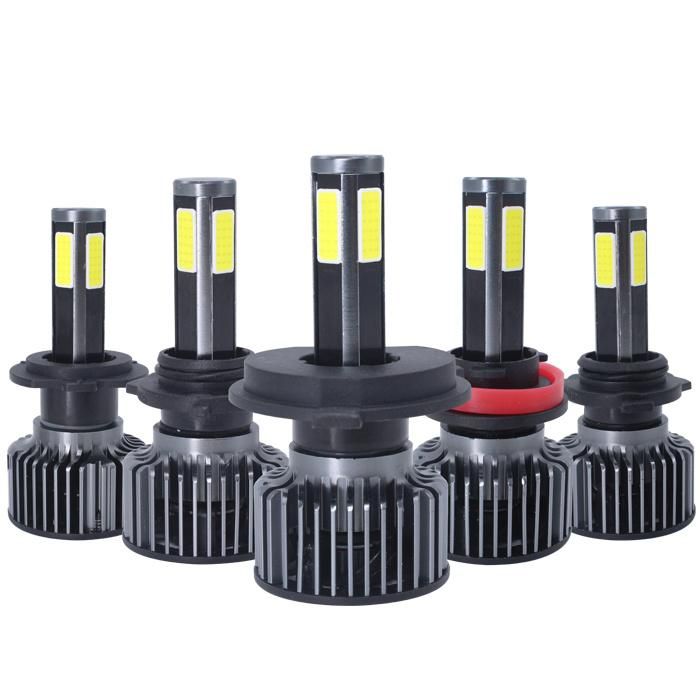 A4 Mini LED Headlight 4sides 9012 Auto Bulbs