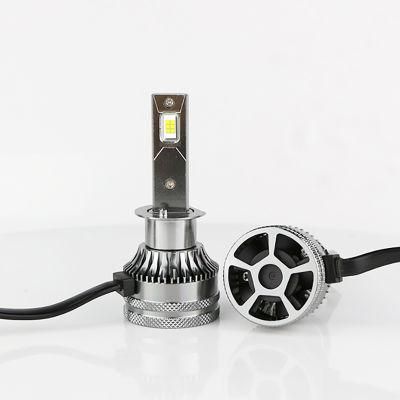 Aurora Super Bright 1+1 Design Car LED Headlamp H4 Fan Car LED Headlight Bulbs H4