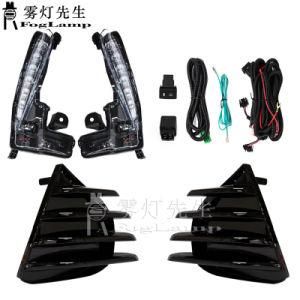 for 2017 2019 Toyota Corolla Se Xse LED Fog Lamps Covers Daytime Running Lights