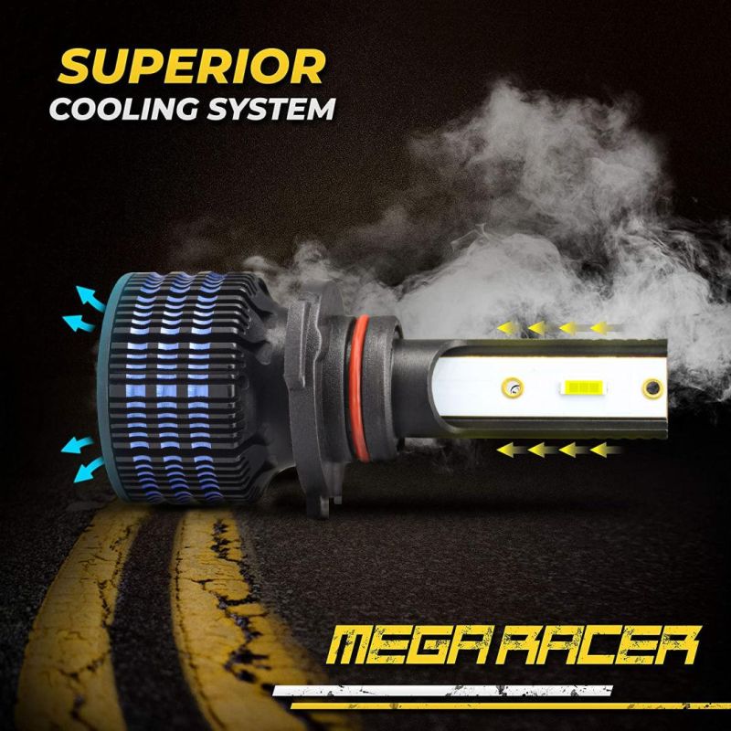 Cheapest LED Car Headlight 80W 12000lm 9-32V Csp Chip 6000K H1 H7 H4 9005 High Bright Low Beam Lights Auto Light Bulb 9006 Headlights