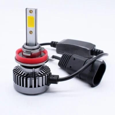 Yellow Color H8 H9 H11 LED Auto Car Light