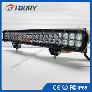 Double Row 126W LED Light Bar for Truck Car Driving Lighting