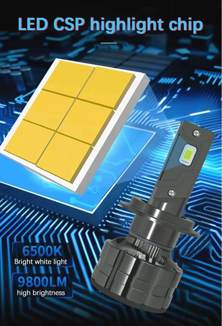 Factory Direct Sale New Design X7 LED Light Car H4 H7 H11 LED Canbus 30000 Lumens 3570 Csp Chip Car LED Headlights