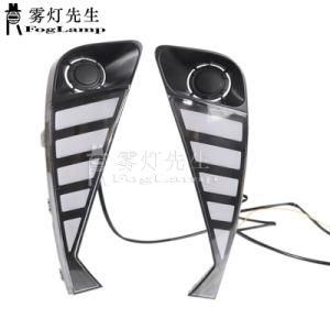Car LED DRL Headlight Turning Yellow Signal Fog Lamps Daytime Running Light Auto Daylights for Toyota C-Hr Chr 2020 2021