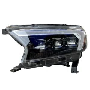 Newly Auto Lamp Full LED Triple Proyector Lens Car Accessories for Ford Ranger T6 T7 and Raptor