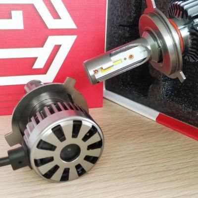 12V 3 Colors LED Headlight Bulbs H4 for Cars