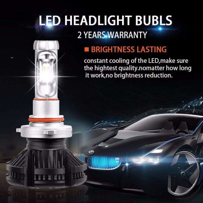Hot Selling Cheap Price LED Car Headlight X3 40W 4000lm H1 H3 H4 H7 LED Headlight Bulb