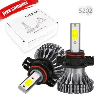 V2f High Quality LED Headlight Bulbs 6000K 5502 Auto Lighting System for Car and Motorcycle