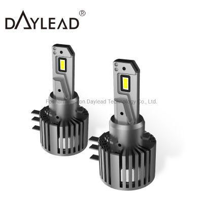 Factory Wholesale CE DOT Certification Canbus Car LED H15 Headlight with DRL Function