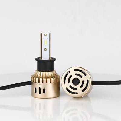 Auto Lighting System Triple Color 48W High Low Beam H11 LED Headlight Bulb