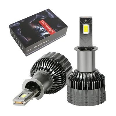 Wholesale V30 High Power 110W LED H1 6000K LED Lights Bulb, 5500lm LED Bulb H1 Car Mini Wireless LED Headlamp