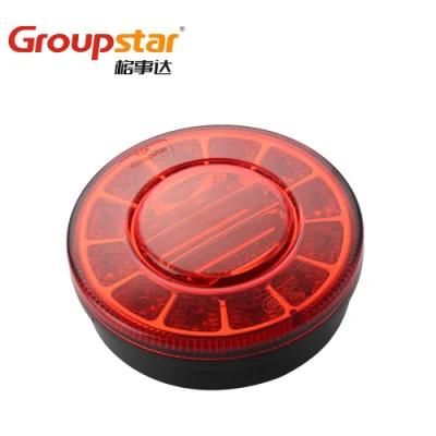 Car Accessories Auto Bus Trailer 4 Inch Round LED Tail Lamp Stop Light Truck Trailer LED Auto Car Lights for Trailer Truck