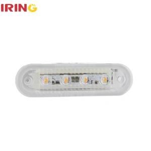 Waterproof Rectangular Side Marker Turn Signal LED Light for Truck Trailer with Adr (LCL0605A)