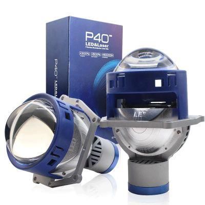 P40 Mini Sun LED Double Projector Lens Headlight Accessories Factory Wholesale LED Projector Lens