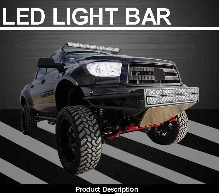Better Quality 240W with Angle Eyes/Halo 8inch 16inch 24inch 32inch  39inch 46inch  for  4X4 Offroad Jeep Truck LED Light Bar