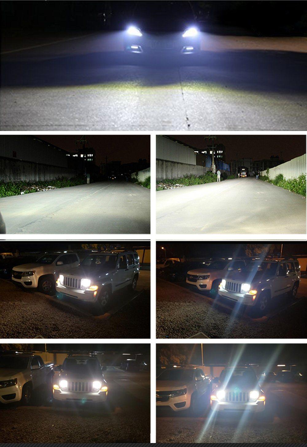 LED Car Headlight H7 H4 H11 H1 9005 9006 72W 12000lm/Pair Turbo LED Bulbs Csp Headlamp 12V Hb3 Hb4 H8 H9 H11 Fog Lights