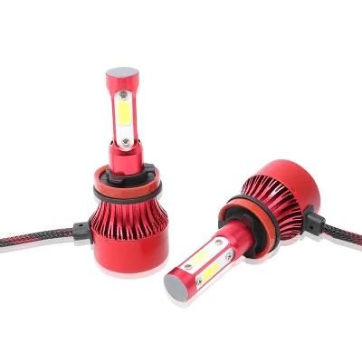 X7 4 Sides LED H7 Headlight H4 S2 COB 9005 9006 9012 H11 H7 H4 LED Headlights Car Accessories