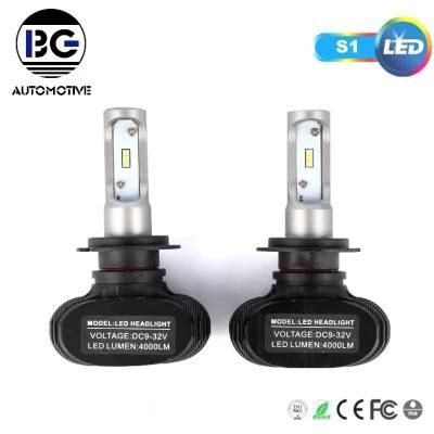 S1 H4 LED Headlight Bulb Car Headlight H4 LED H13 9004 9007 8000lm Auto Headlamp 6500K Light Bulb S1 H4 Car Head Light