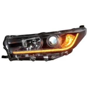 Car Parts Projector Lens LED Headlight Toyota Kluger 2018 Highlander Auto Lights