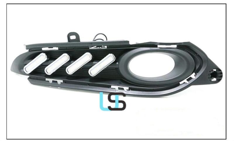 for Honda Hrv Hr-V Vezel 2015-2018 LED Daytime Running Light Brake Reverse Turn Signal Car DRL Front Bumper Fog Lamp